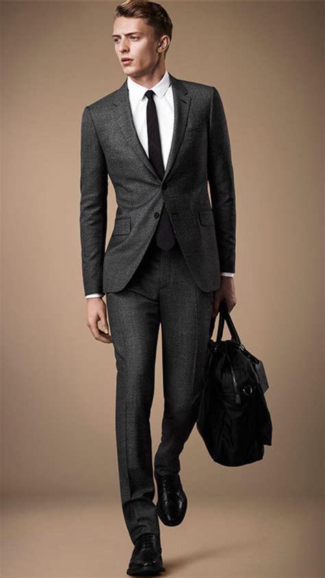 burberry mens suit